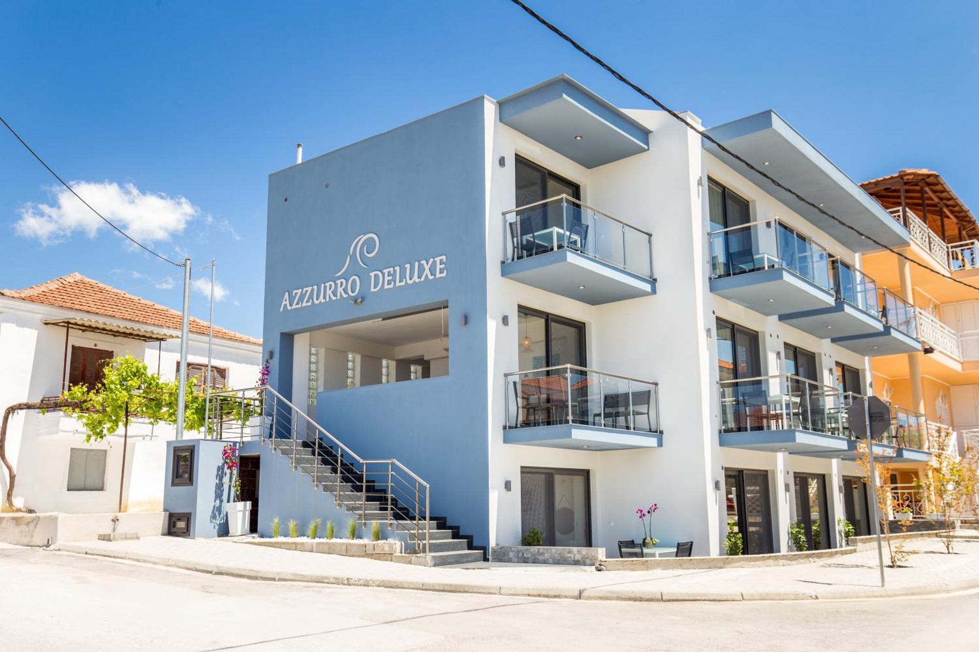 Azzurro Deluxe Appartement Limenaria  Buitenkant foto