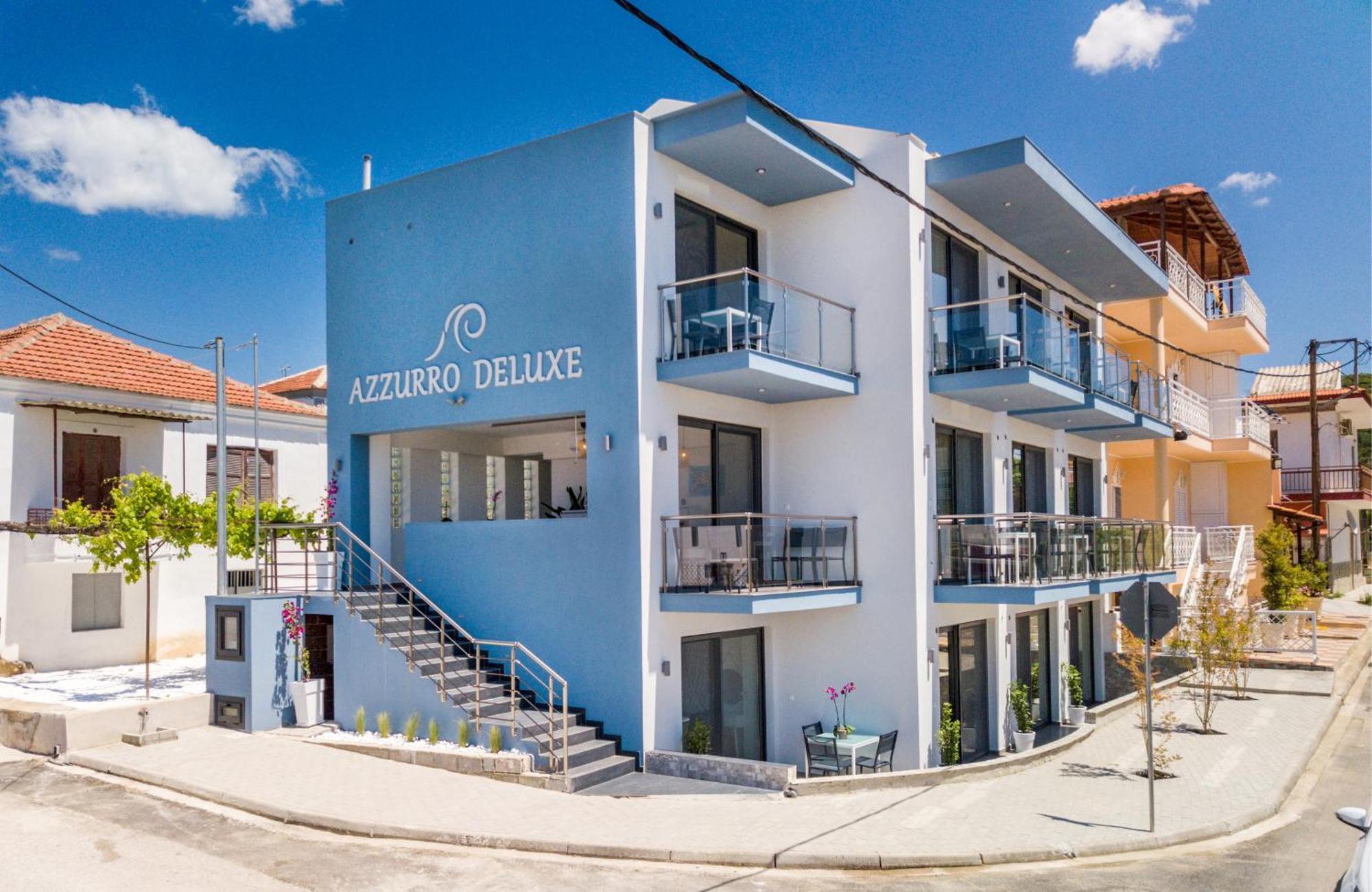 Azzurro Deluxe Appartement Limenaria  Buitenkant foto